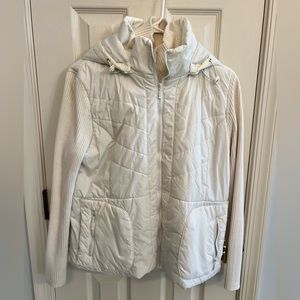 COPY - Coldwater Creek white winter coat